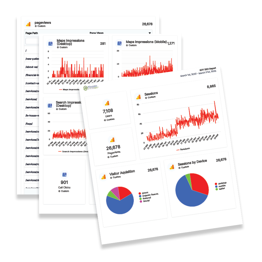 menu square graphic - reporting