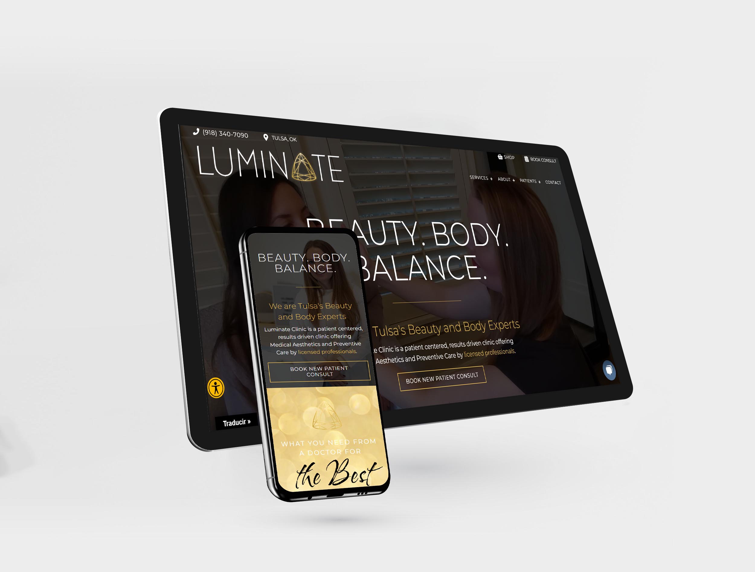 Laptop and Phone mockup