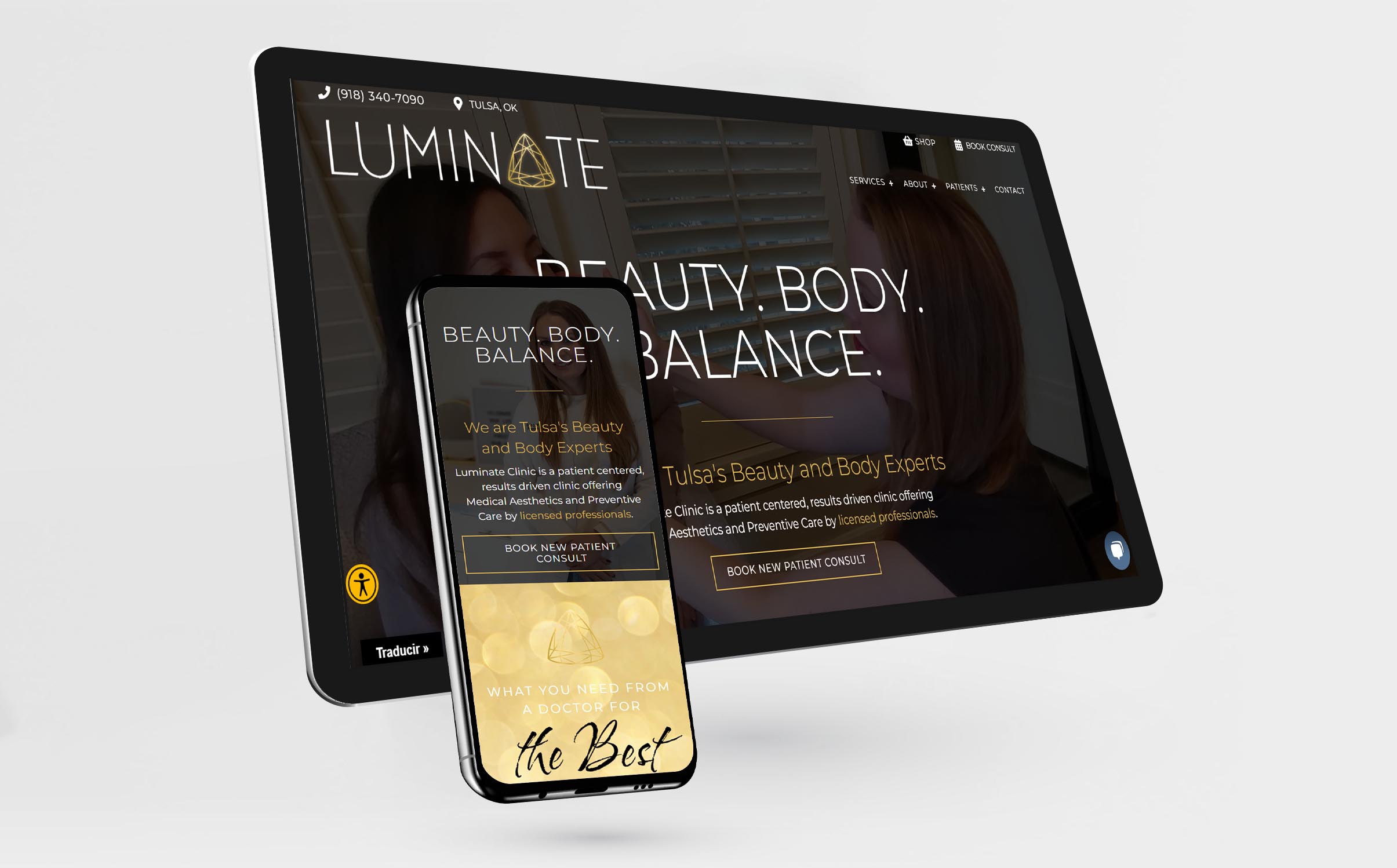 Laptop and Phone mockup