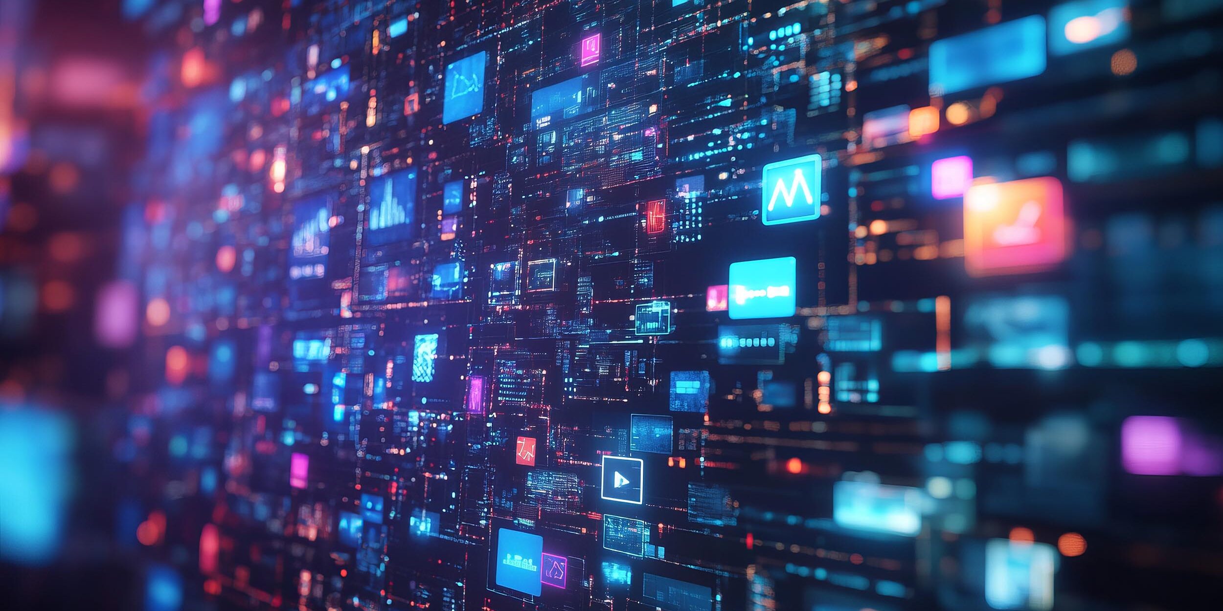 Programmatic advertising and media buying platform concept – 3